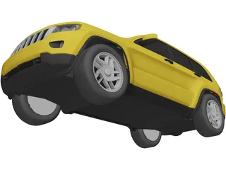 Jeep Grand Cherokee (2012) 3D Model preview