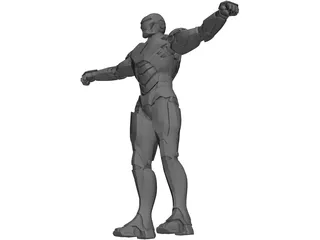 Ironman Mark 6 3D Model preview