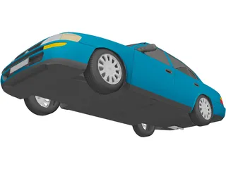 Toyota Corolla 1.6 XE.I. 3D Model preview