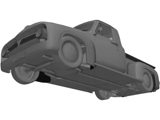 Ford F-100 (1955) 3D Model preview