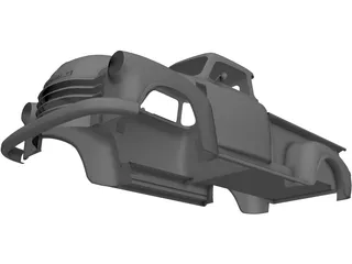 Chevrolet Pickup Body 3D Model preview