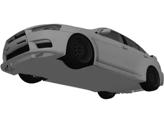 Mitsubishi Lancer Evolution X 3D Model preview