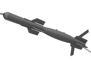 GBU-24 Paveway III 3D Model preview