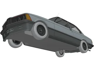 BMW 3-Series [E21] (1975) 3D Model preview