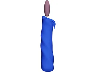 Candle 3D Model preview