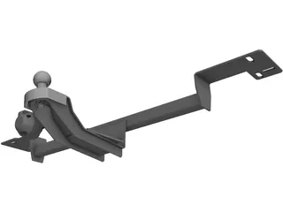 Towing Accessory for Hyundai Tucson 3D Model preview