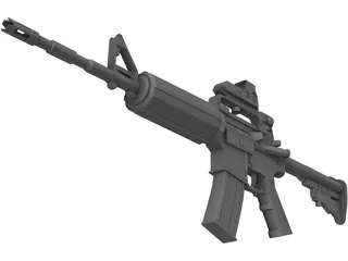 M16 3D Model preview