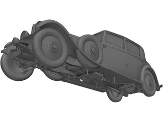 Bentley (1932) 3D Model preview