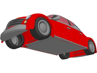 Sedan Concept 3D Model preview