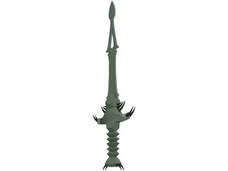 Sword Of The Green Land 3D Model preview