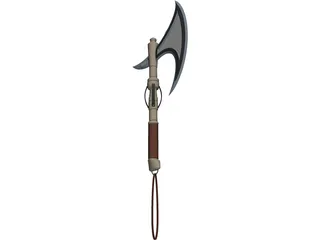 Short Axe Of Desolation 3D Model preview