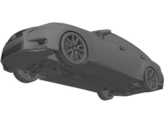 Lexus GS350 (2012) 3D Model preview