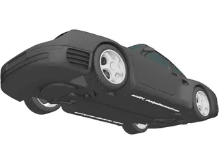 Porsche 959 (1987) 3D Model preview