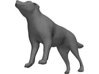 Dog 3D Model preview