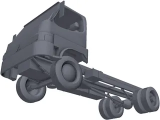 Mitsubishi Canter 659 3D Model preview