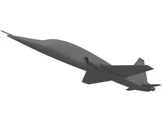 Northrop T-38 Talon 3D Model preview