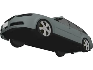 Subaru Outback 3D Model preview