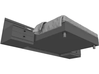 Bed 3D Model preview