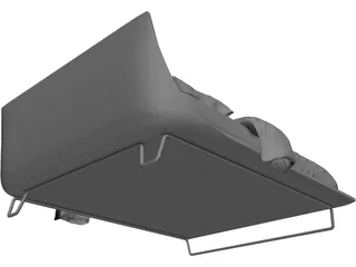 Bed 3D Model preview