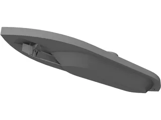 US Ironclad Monitor 3D Model preview