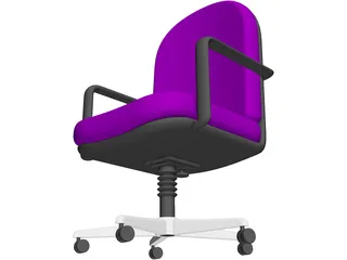 Chair Office 3D Model preview