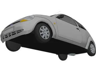 Ford Ka 3D Model preview