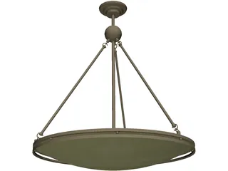 Lamp Hanging 3D Model preview