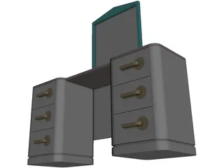 Vanity 3D Model preview