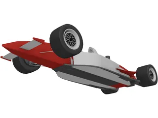 Indy Car 3D Model preview