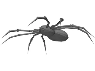 Poison Spider 3D Model preview