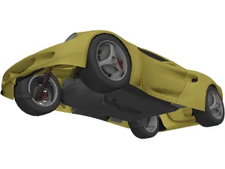 Lotus Elise 3D Model preview