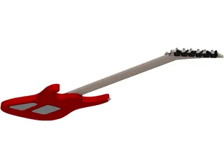 Guitar Electric Jackson DXMG 3D Model preview