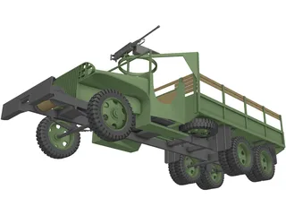 Truck 3D Model preview