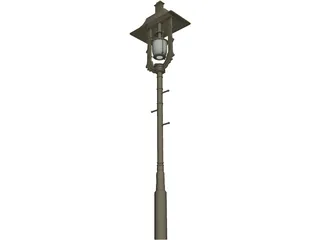 Lamp Bridge 3D Model preview