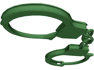 Handcuffs 3D Model preview