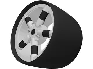 Wheel 3D Model preview