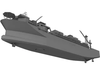 Norne Floating Production and Storage [FPSO] 3D Model preview
