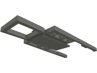 Louvre Pyramide 3D Model preview