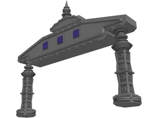 Arch Ceremonial 3D Model preview