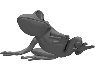 Frog 3D Model preview