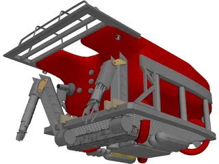 Quest Deep Sea Sub 3D Model preview