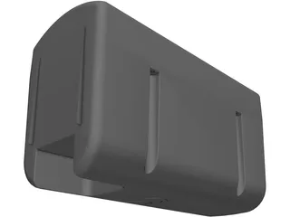 Computer Speaker 3D Model preview