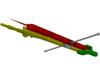 Beam Compass 3D Model preview