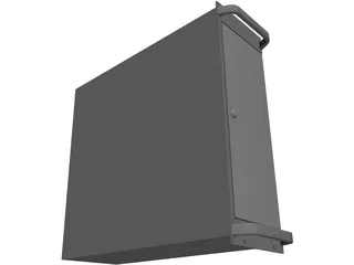 Rackmount PC 3D Model preview