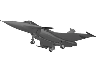 Dassault Rafale [+Gear] 3D Model preview