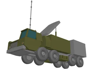 SA10 Par Truck 3D Model preview