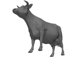 Bull Udder 3D Model preview