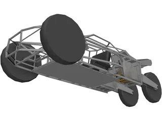 Dune Buggy 3D Model preview