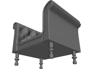 Chair China 3D Model preview