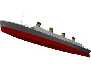 Titanic 3D Model preview